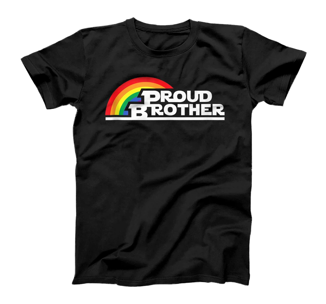 LGBT Gay Pride Proud Brother Proud Ally for Family T-Shirt, Women T-Shirt