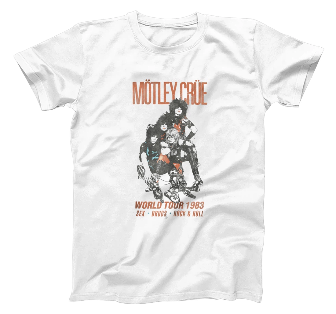 Mötley Crüe - World Tour 83 T-Shirt, Women T-Shirt