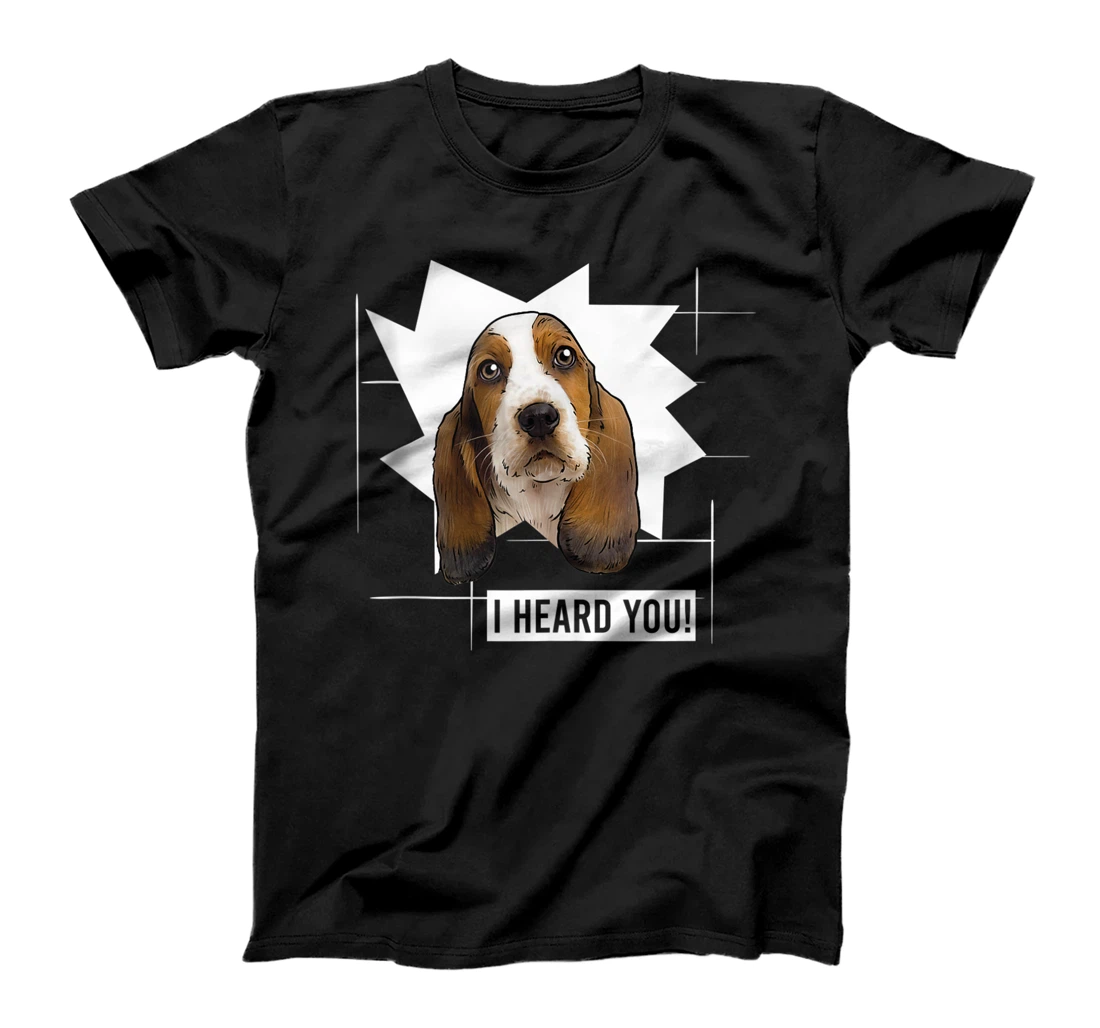 Funny Basset Hound Dog Owner T-Shirt, Women T-Shirt