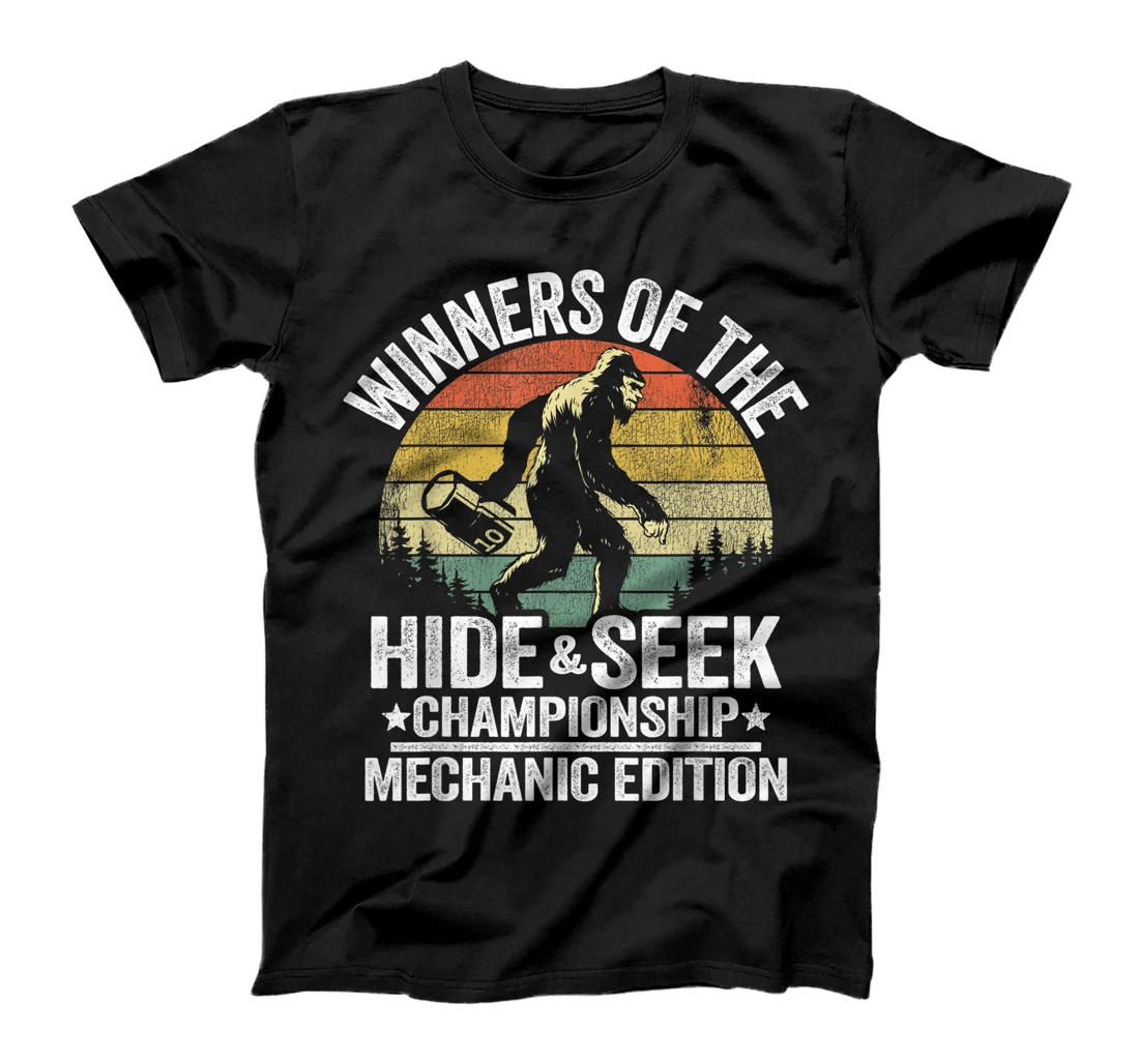 Winners Of The Hide & Seek Championship 10mm Socket Bigfoot T-Shirt, Women T-Shirt