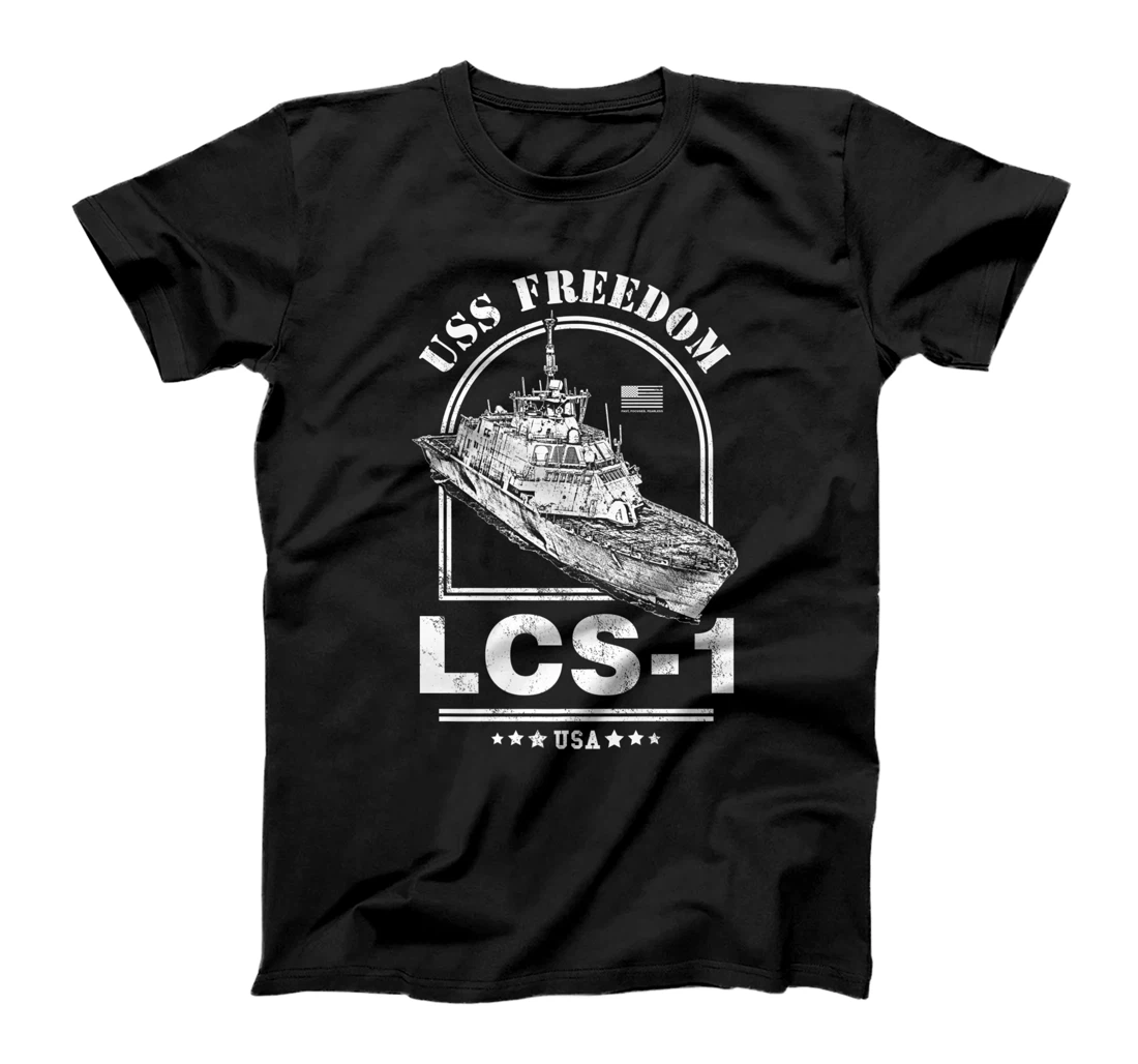 Womens LCS-1 USS Freedom T-Shirt, Women T-Shirt