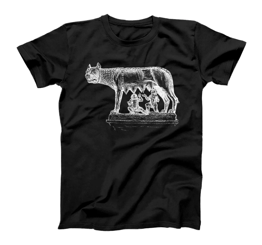 Romulus & Remus | Light Design T-Shirt, Women T-Shirt