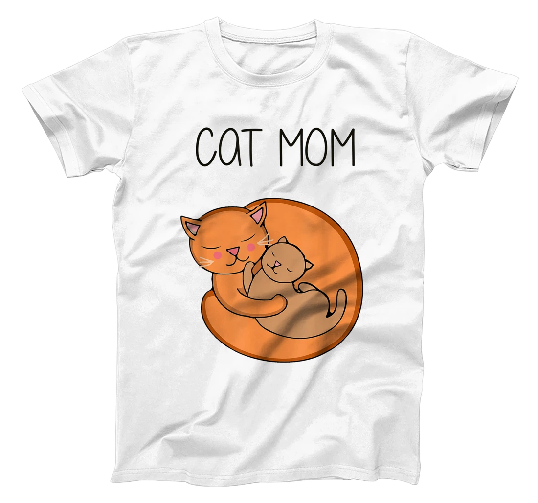 Cute Cat Mom mother mommy T-Shirt, Women T-Shirt