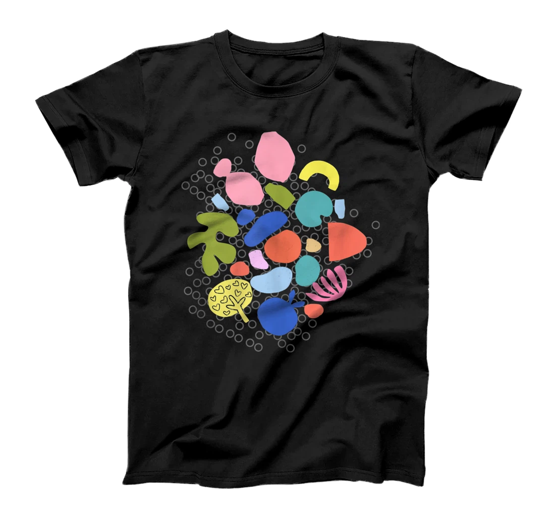 Abstract Summer Colorful Fluid "Art on T-Shirt, Women T-Shirt" GIFT Tee T-Shirt, Women T-Shirt