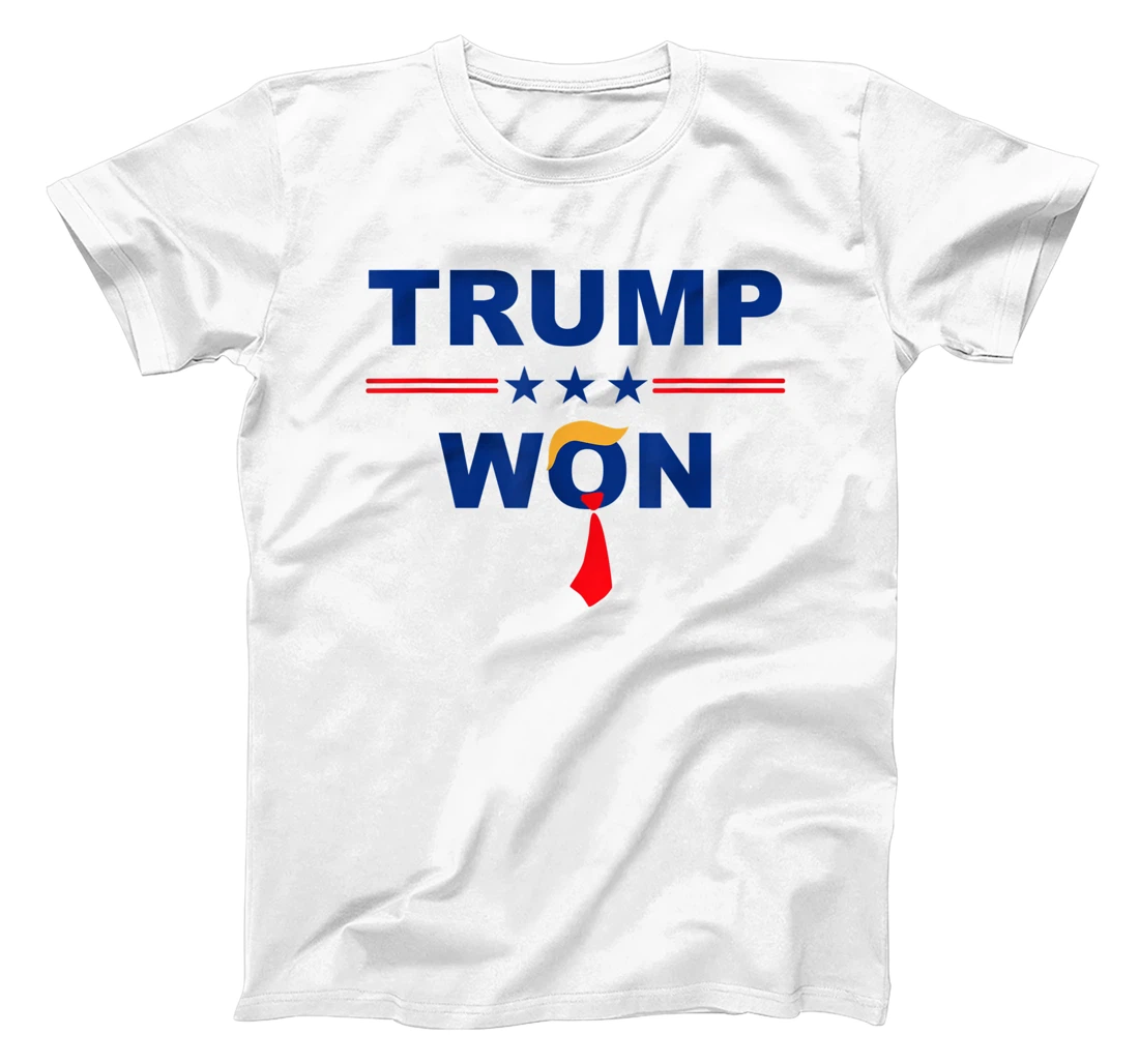 Funny Trump Won Save American 4th July independence T-Shirt, Kid T-Shirt and Women T-Shirt