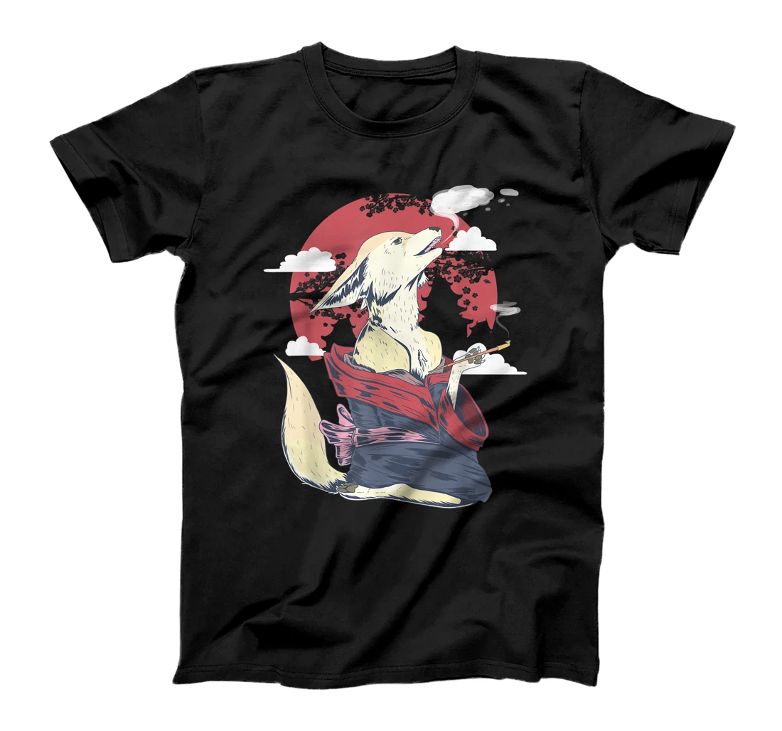 Fennec Fox Japanese Art Harajuku Retro Aesthetic Cute T-Shirt, Kid T-Shirt and Women T-Shirt