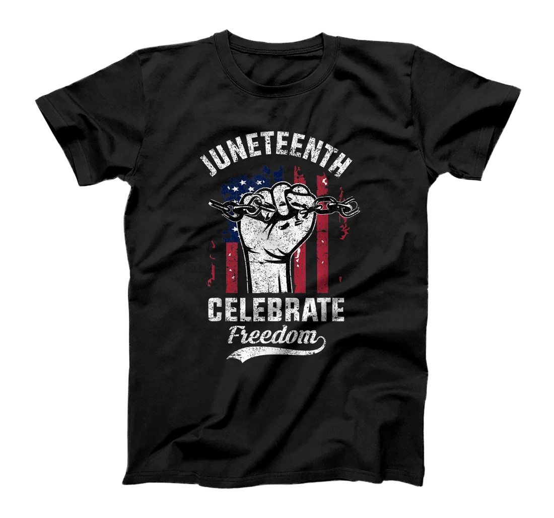 Juneteenth Celebrate Freedom African American Independence T-Shirt, Women T-Shirt