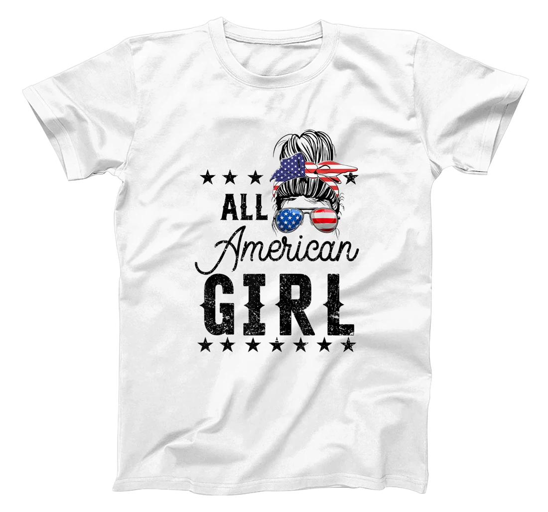 All American Girl Family 4th Of July T-Shirt, Women T-Shirt