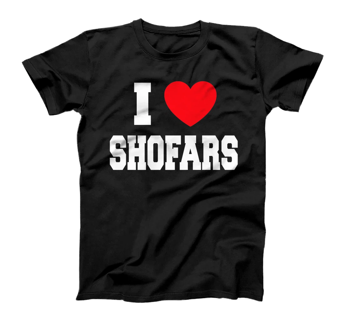 Womens I Love Shofars T-Shirt, Kid T-Shirt and Women T-Shirt