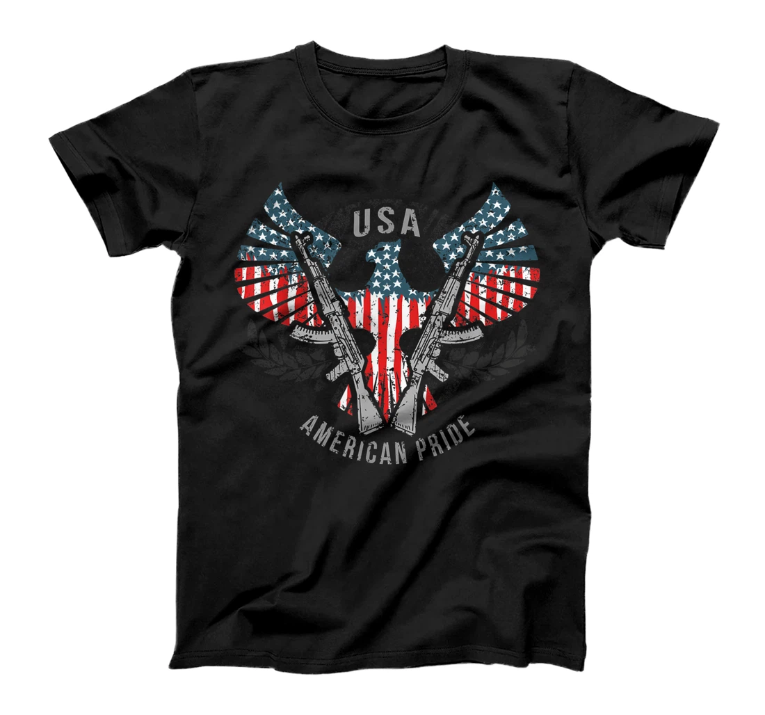 Personalized 4th Of July USA Veterans Day Patriotic American Pride T-Shirt, Women T-Shirt