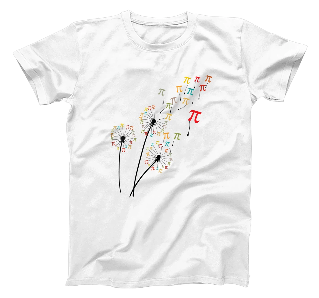 Personalized Dandelion pi day Flower, Floral pi day Tree Lover T-Shirt, Kid T-Shirt and Women T-Shirt