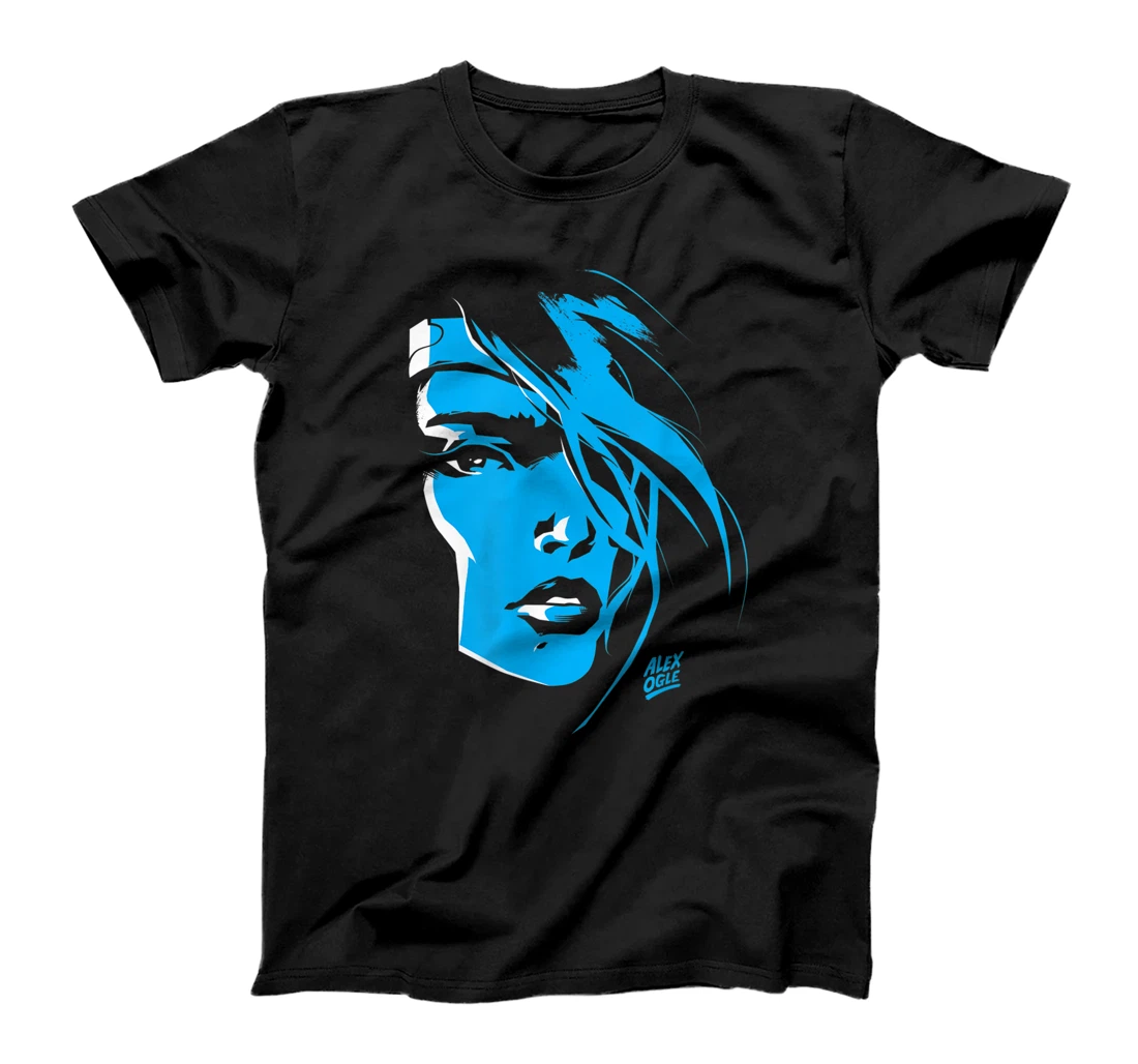 Personalized A Woman's Face in Limited Color T-Shirt, Kid T-Shirt and Women T-Shirt