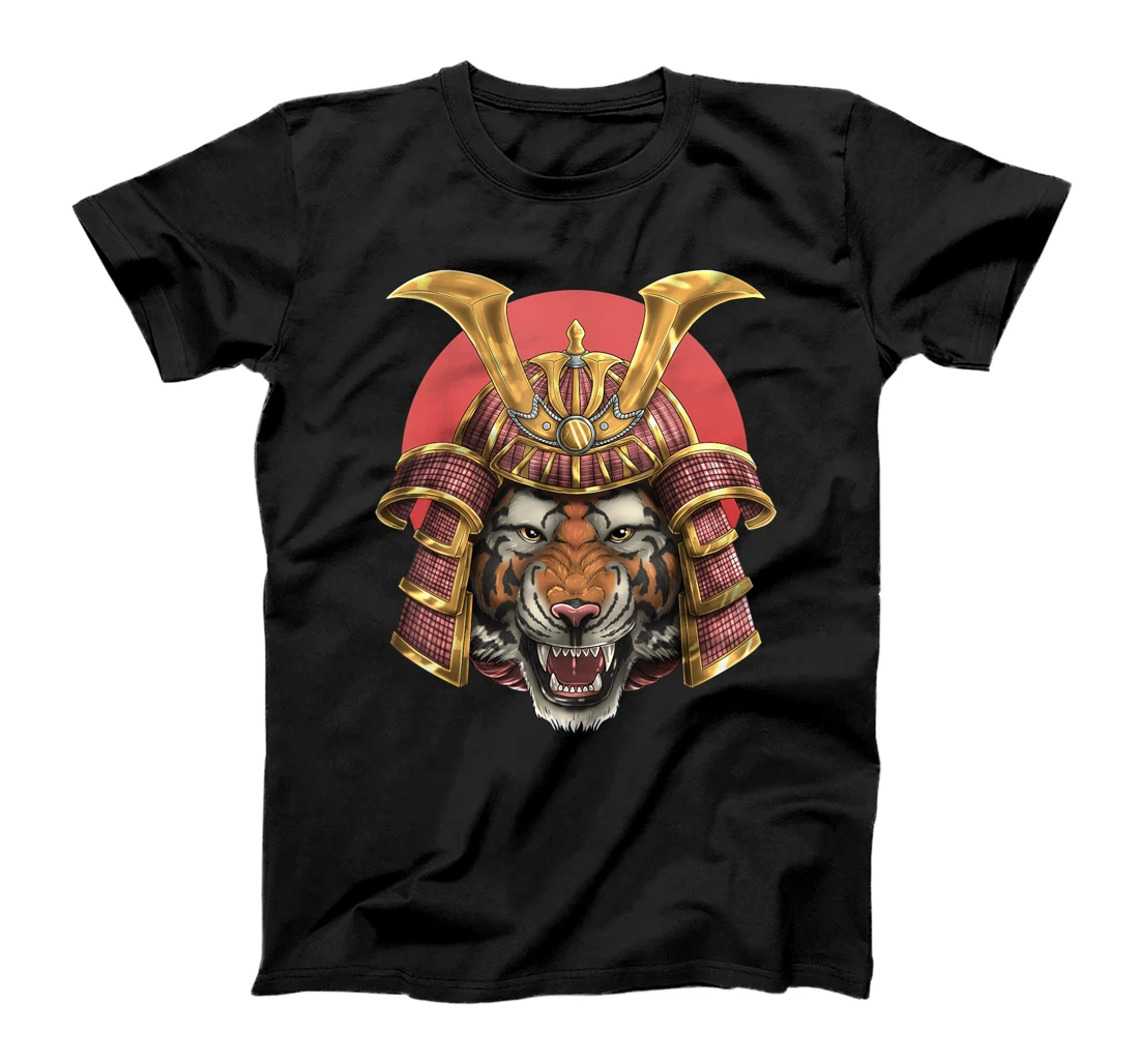 Personalized Tiger Samurai Japanese Warrior Harajuku Aesthetic Vintage T-Shirt, Kid T-Shirt and Women T-Shirt