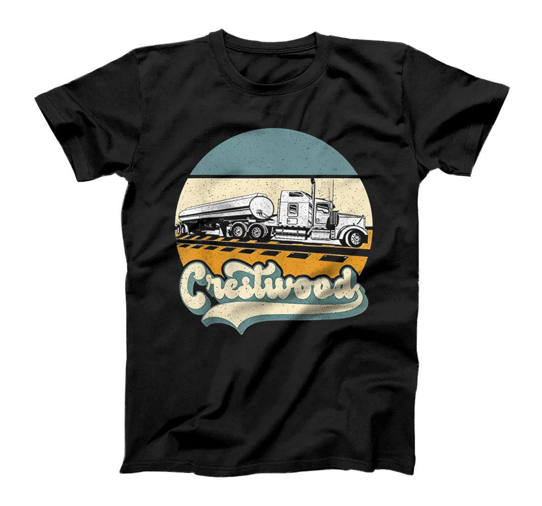 Truck Semi Stuck on Railroad - Crestwood Kentucky KY Tourism T-Shirt, Women T-Shirt