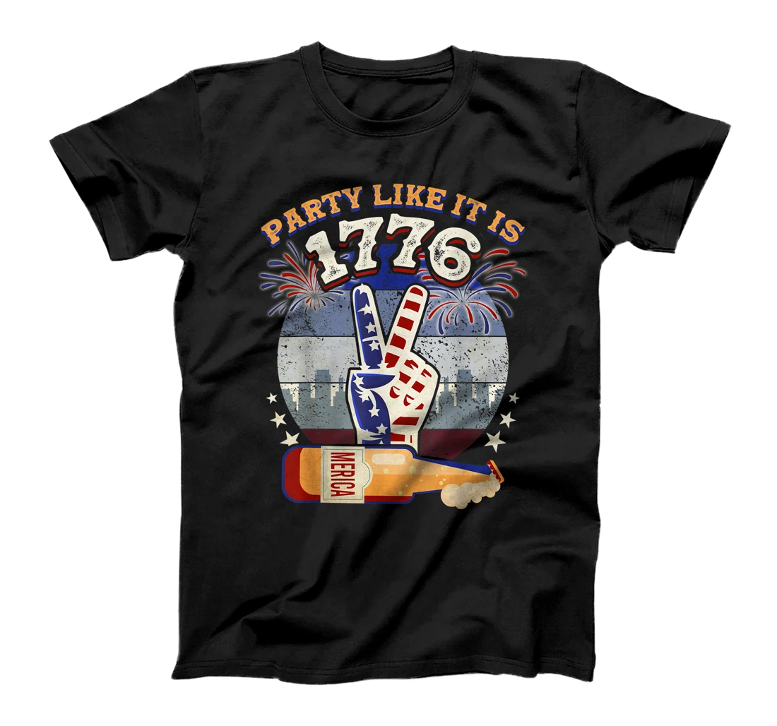 Party Like It Is 1776 Independence Day T-Shirt, Women T-Shirt