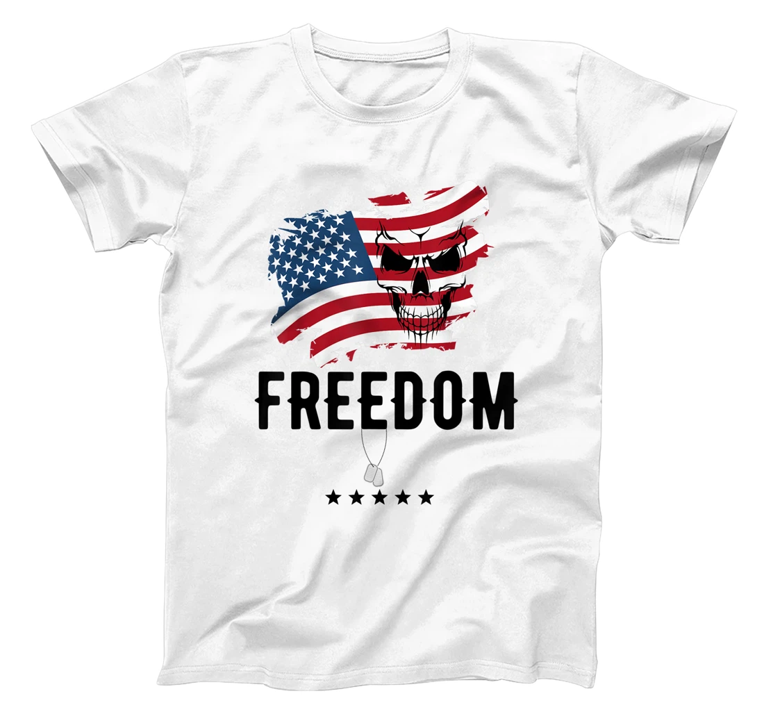 Memorial Day Freedom, 4th of July, Independence, Veteran Day T-Shirt, Women T-Shirt