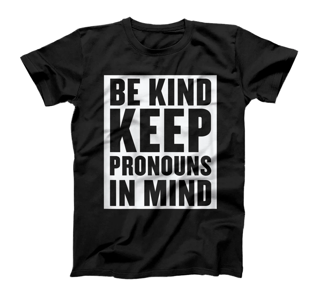 Personalized Womens Be Kind NonBinary Pride Enby Genderqueer Non Binary T-Shirt, Women T-Shirt
