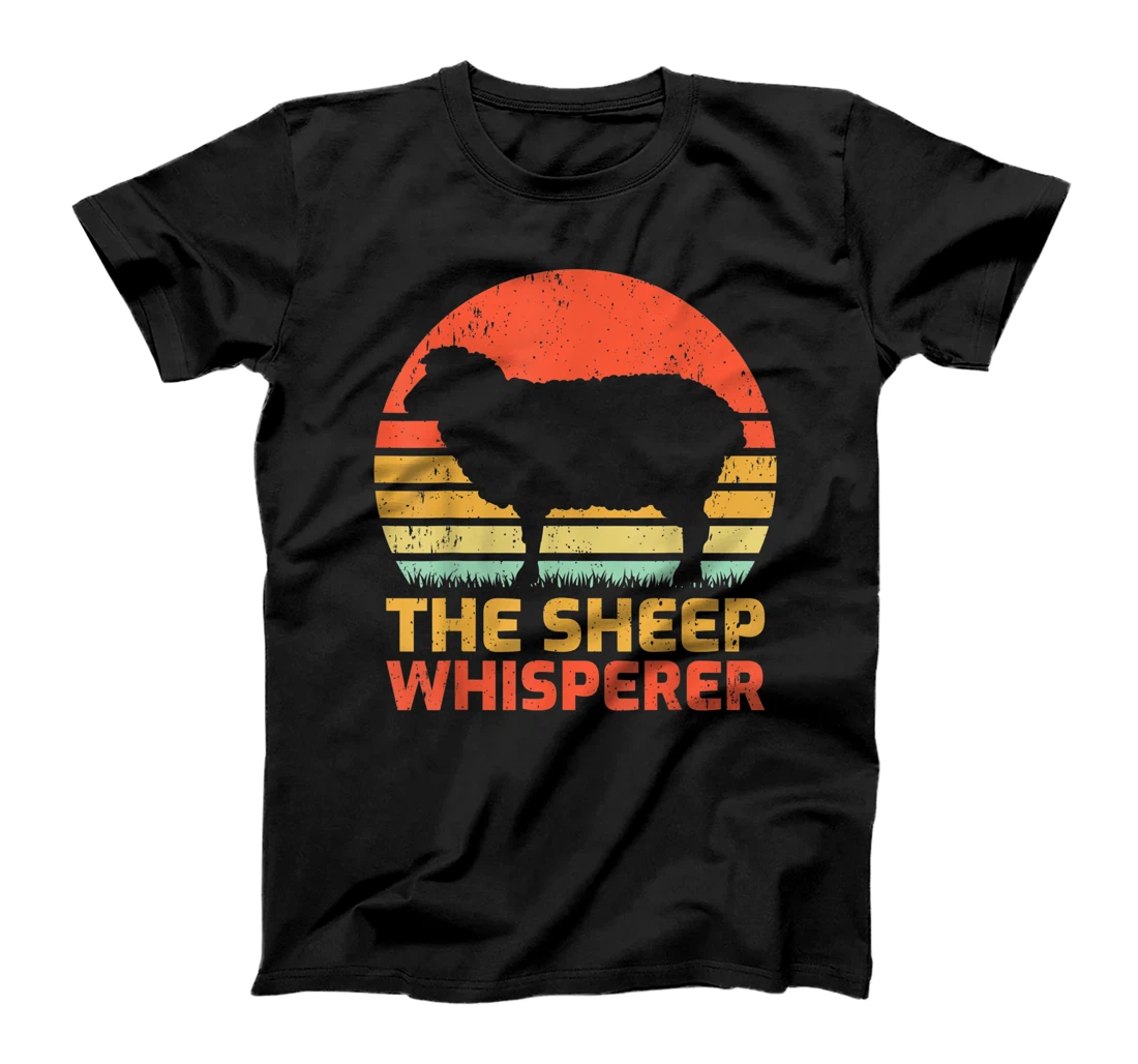Personalized Retro Vintage The Sheep Whisperer Farmer T-Shirt, Women T-Shirt