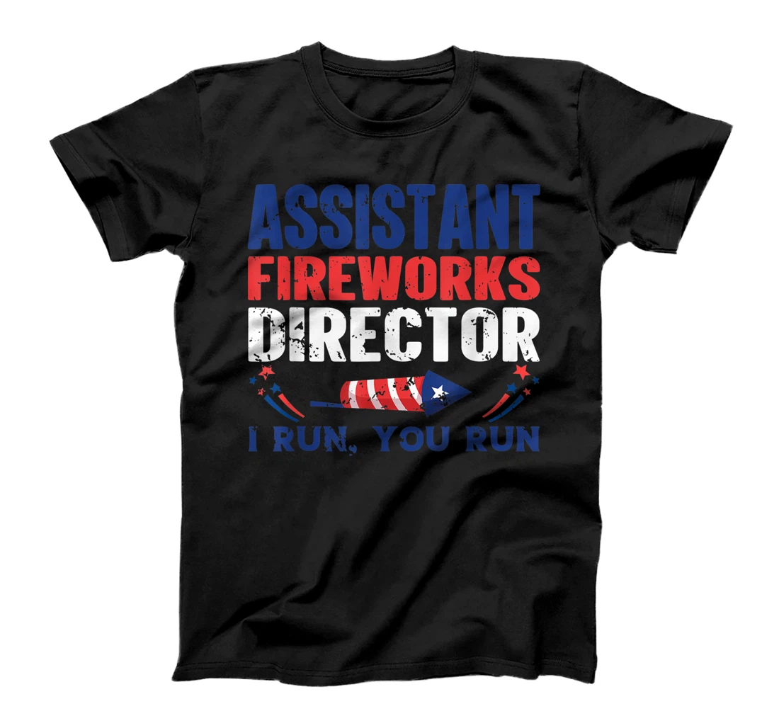 Personalized Assistant Fireworks Director 4th of July Vintage T-Shirt, Kid T-Shirt and Women T-Shirt