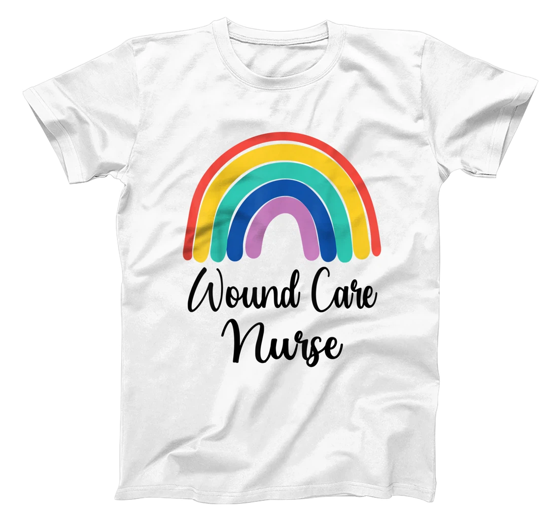 Personalized Womens Funny Future Wound Care Nurse Rainbow Wound LVN Ostomy Nurse T-Shirt, Kid T-Shirt and Women T-Shirt