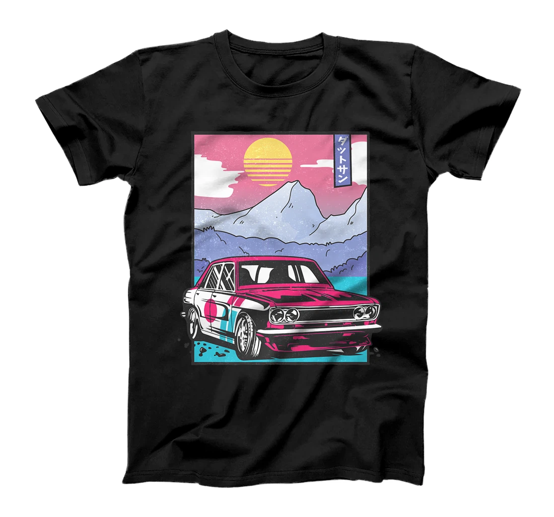 Personalized Japanese vintage drifting race car racer T-Shirt, Women T-Shirt