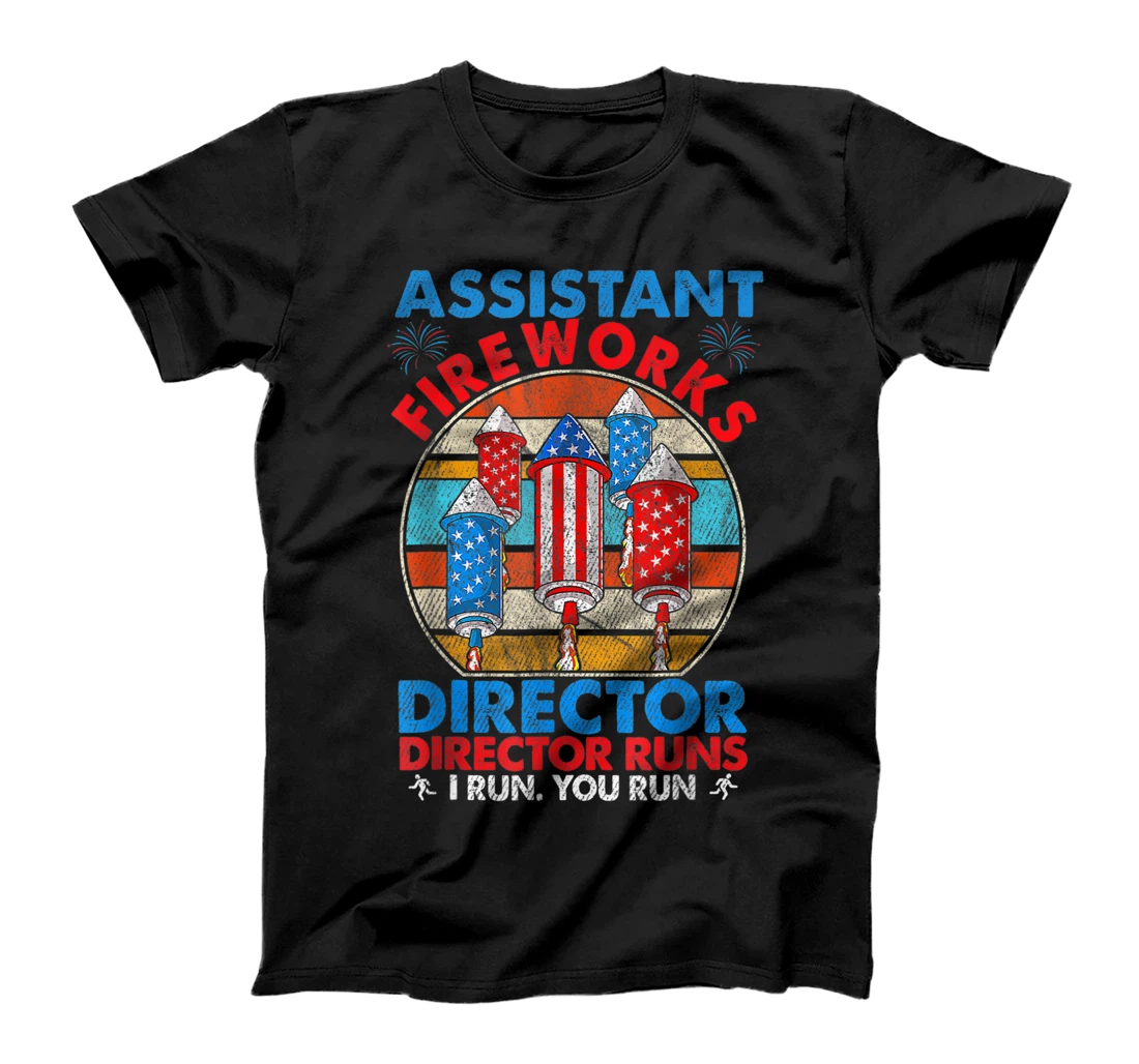 Personalized Assistant Fireworks Director USA Independence Day July 4Th T-Shirt, Women T-Shirt