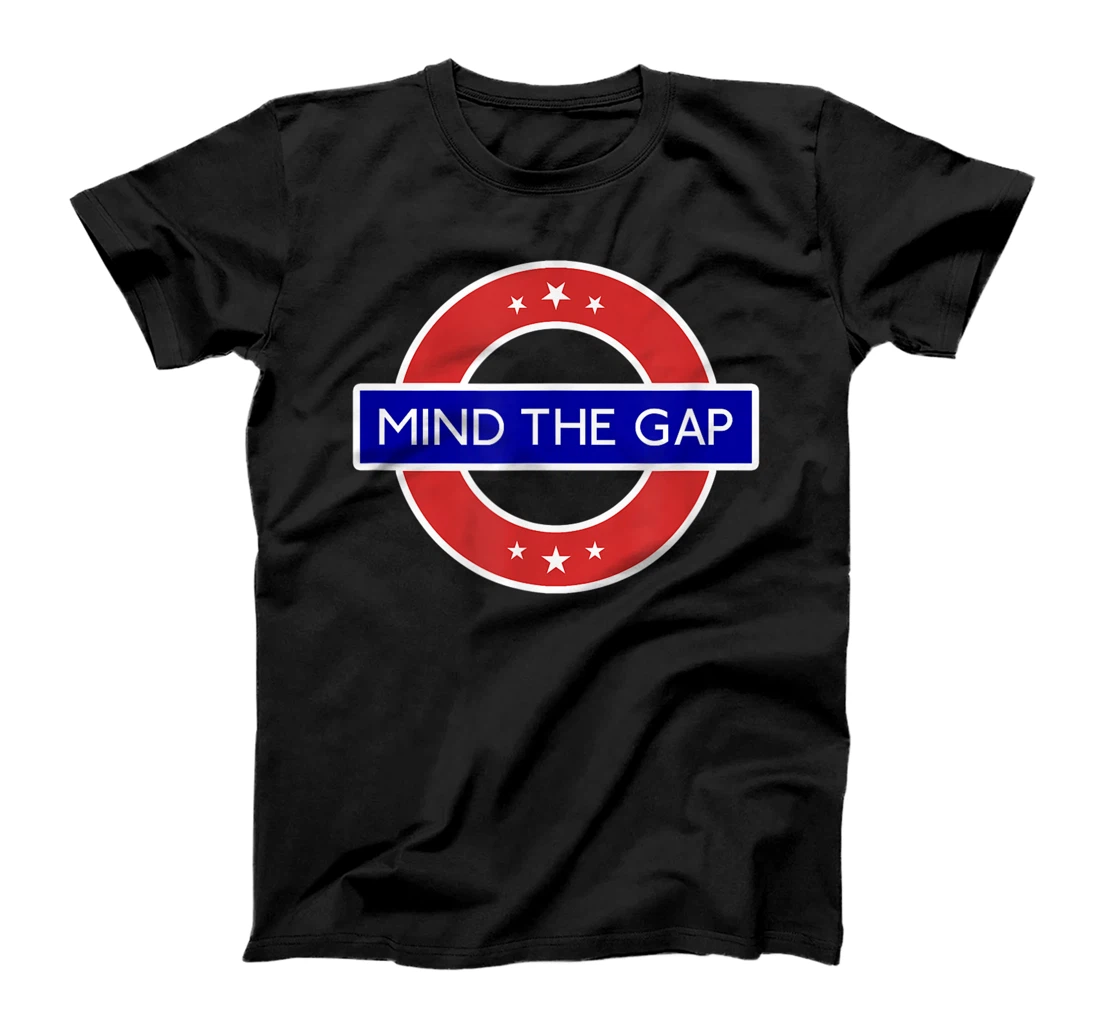 Personalized Womens London Souvenir Mind The Gap Social Distancing T-Shirt, Kid T-Shirt and Women T-Shirt