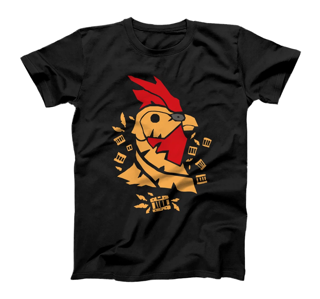 Personalized Sea of Thieves Golden Pirate Chicken T-Shirt