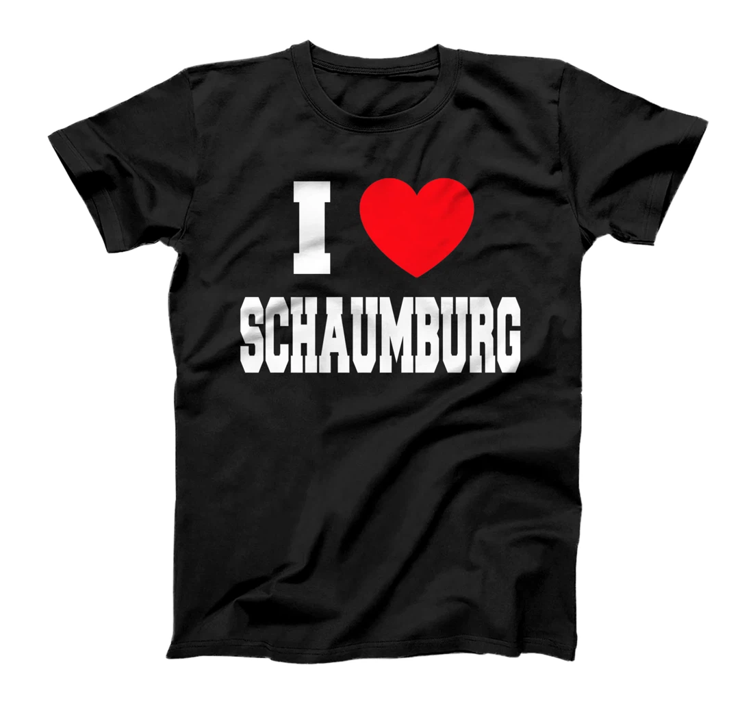 Personalized I Love Schaumburg T-Shirt, Kid T-Shirt and Women T-Shirt