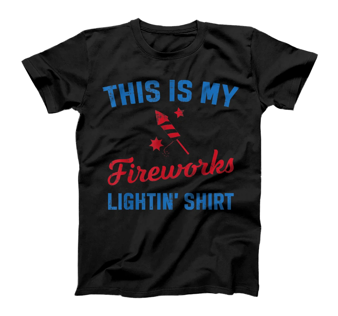 Personalized Fourth Of July My Fireworks Shirt Vintage Independence Day T-Shirt, Women T-Shirt