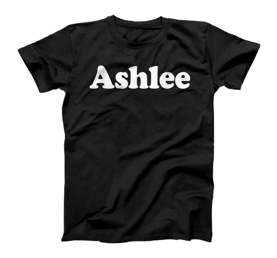 Personalized Ashlee Name Vintage Retro Family Funny T-Shirt, Women T-Shirt