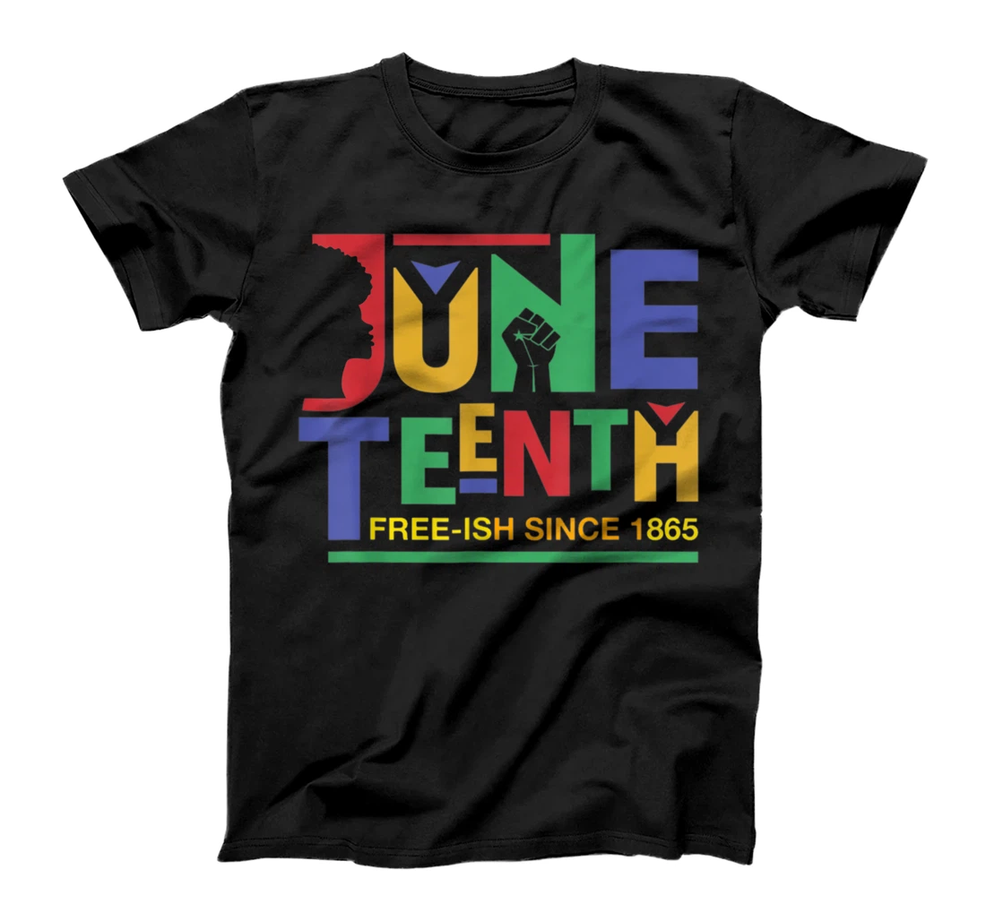 Personalized Juneteenth Freeish Since 1865 Melanin Ancestor Black History T-Shirt, Kid T-Shirt and Women T-Shirt