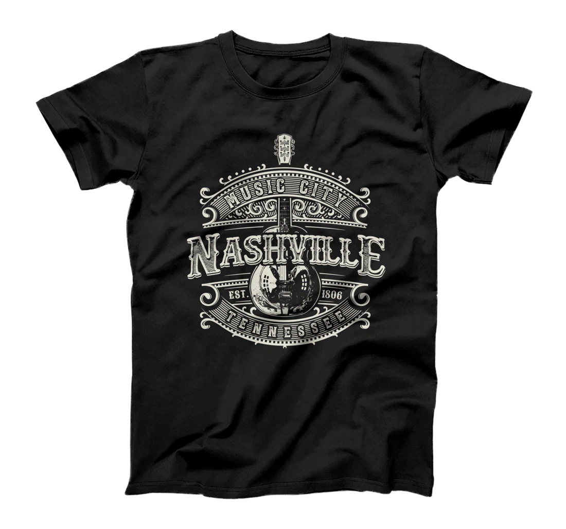 Nashville Music City USA Vintage T-Shirt