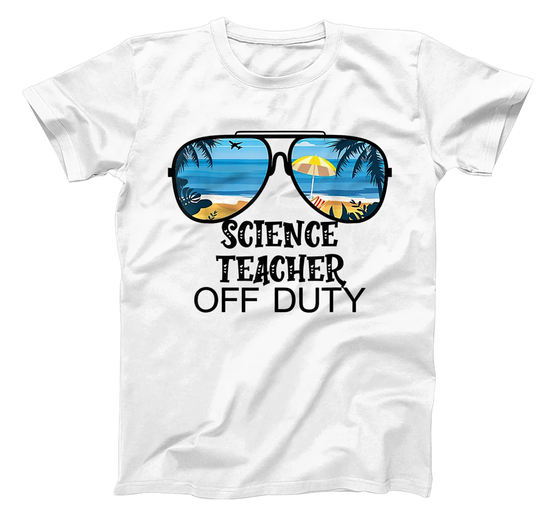 Teacher Off Duty Hello Summer Science Teacher Glasses Hawaii T-Shirt, Kid T-Shirt and Women T-Shirt