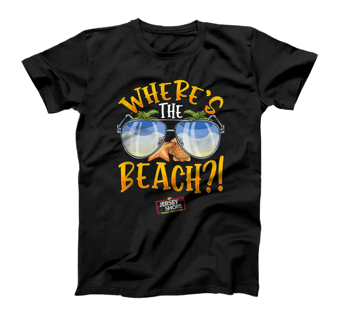 Mademark x Jersey Shore Family Vacation - Jersey Shore Family Vacation Where's The Beach?! T-Shirt, Women T-Shirt