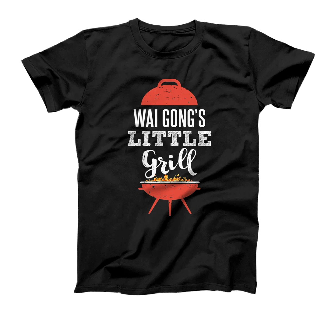 Funny BBQ Grilling Gift Design for Wai Gong's Little Grill T-Shirt