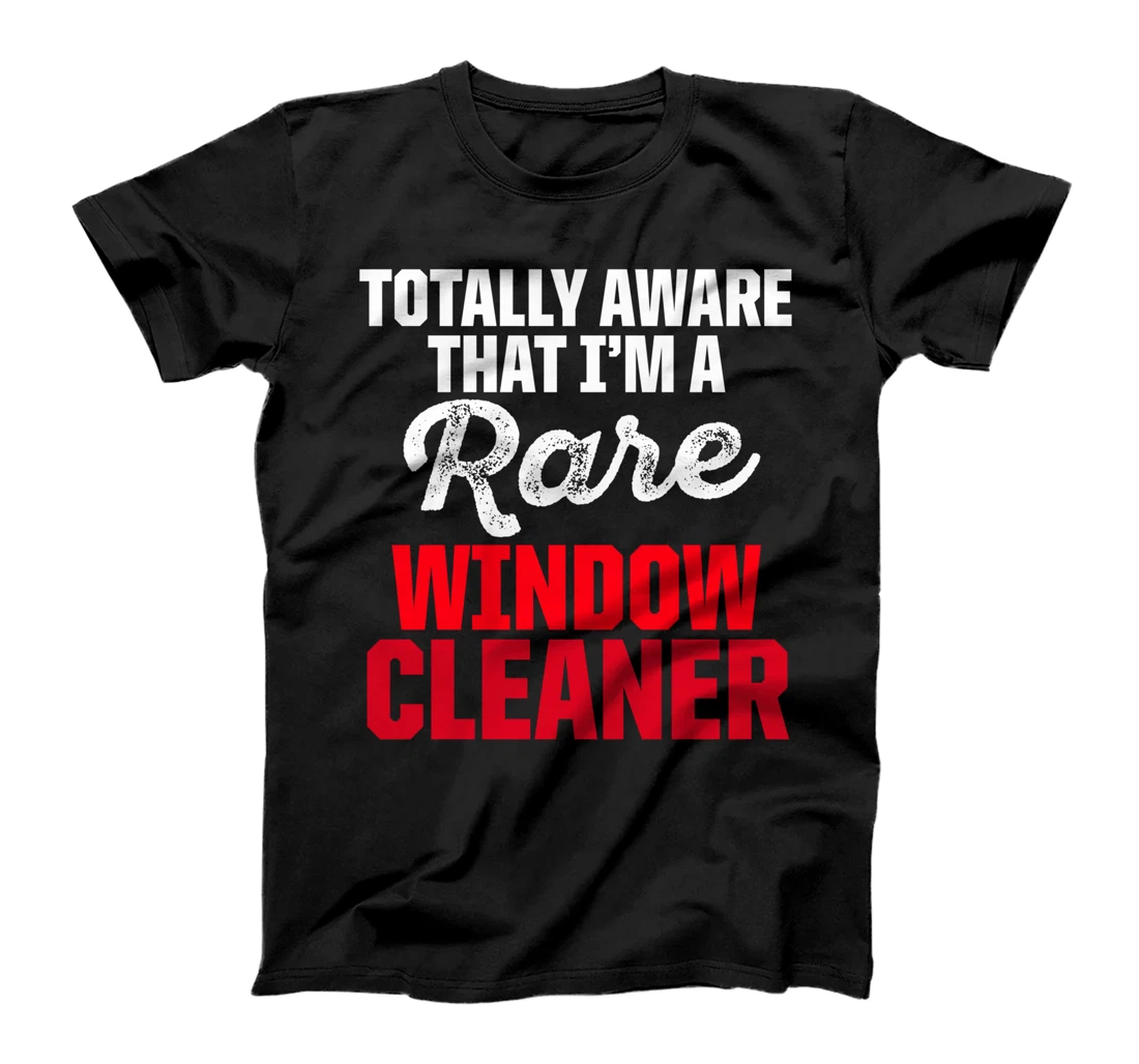 Window Cleaner Best Funny Cleaning T-Shirt