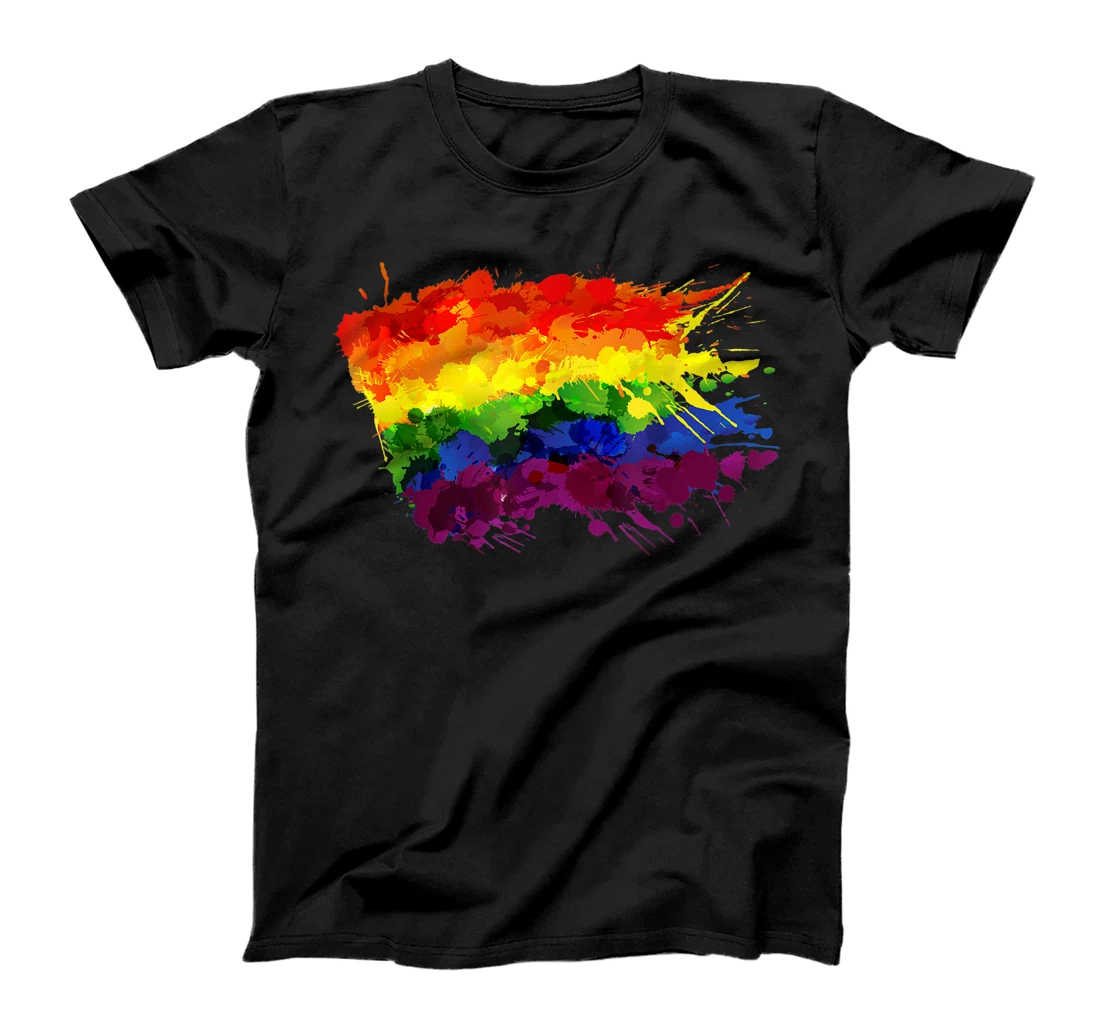 Flag Pride Shirt Gay Pride LGBTQ Rainbow Flag Men Women T-Shirt, Women T-Shirt