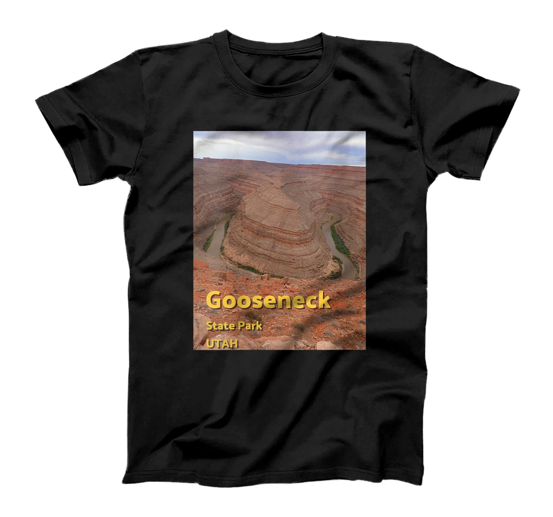 Womens Gooseneck State Park Utah T-Shirt, Women T-Shirt