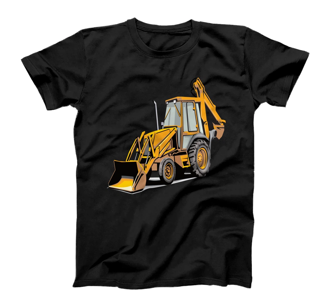 Backhoe Excavator Construction Operator Heavy Equipment T-Shirt