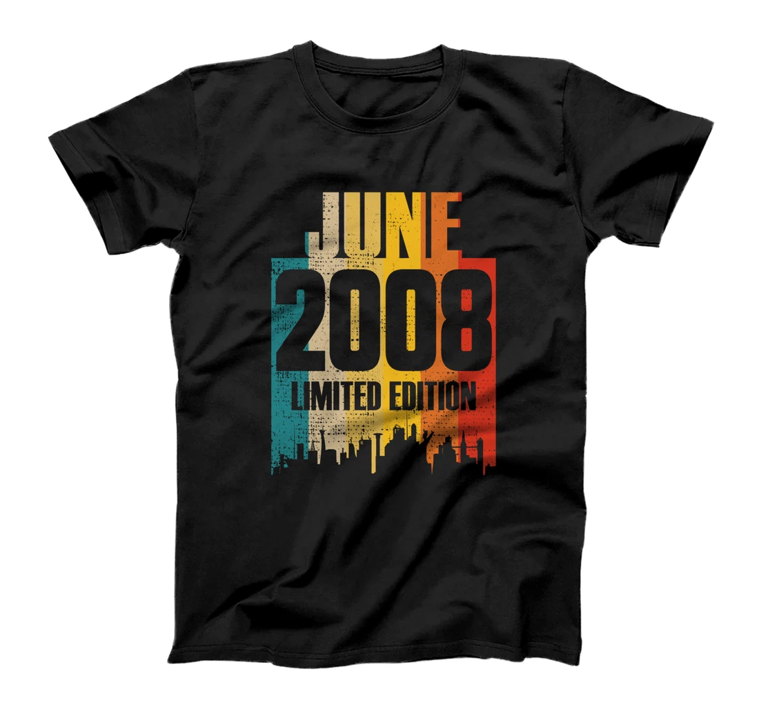 June 2008 Limited Edition Retro Vintage T-Shirt