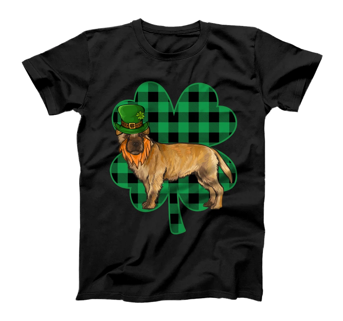 Cairn Terrier Leprechaun St Patricks Day Lucky Clover T-Shirt