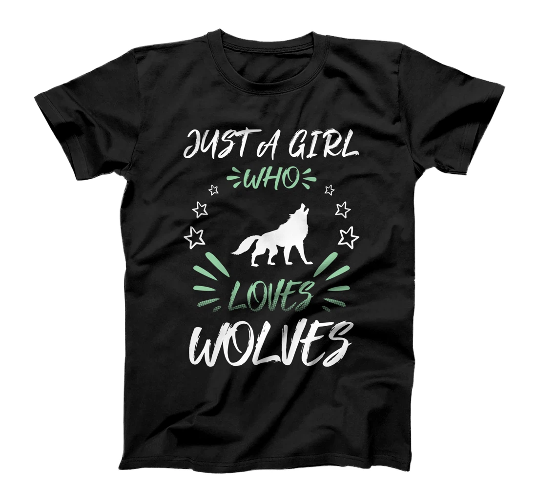 Just A Girl Who Loves Wolves T-Shirt