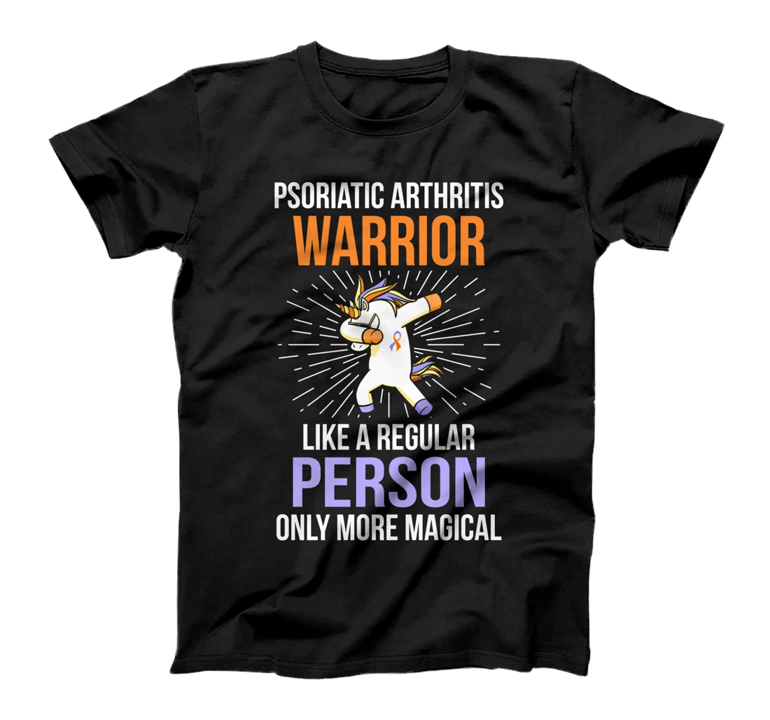 PSA Psoriatic Arthritis American Warrior Awareness T-Shirt