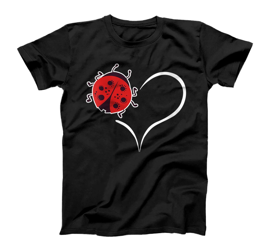 Womens ladybug collecting beetles bug heart women ladybird T-Shirt, Women T-Shirt