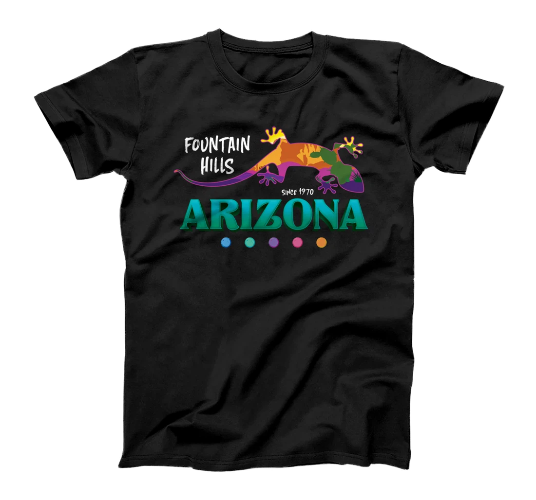 Fountain Hills Arizona USA Desert Gecko Vacation Souvenir T-Shirt