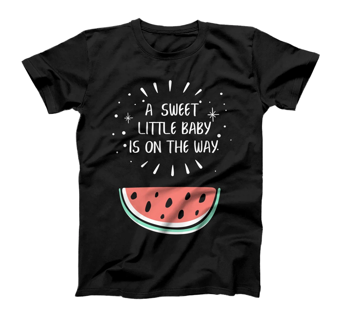 Watermelon Pregnancy Announcement Baby Reveal Mom To Be T-Shirt