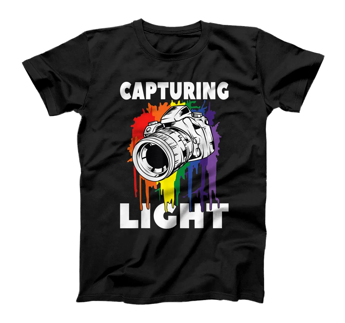 Photographer Capturing Light Camera Photography Cameraman T-Shirt, Women T-Shirt