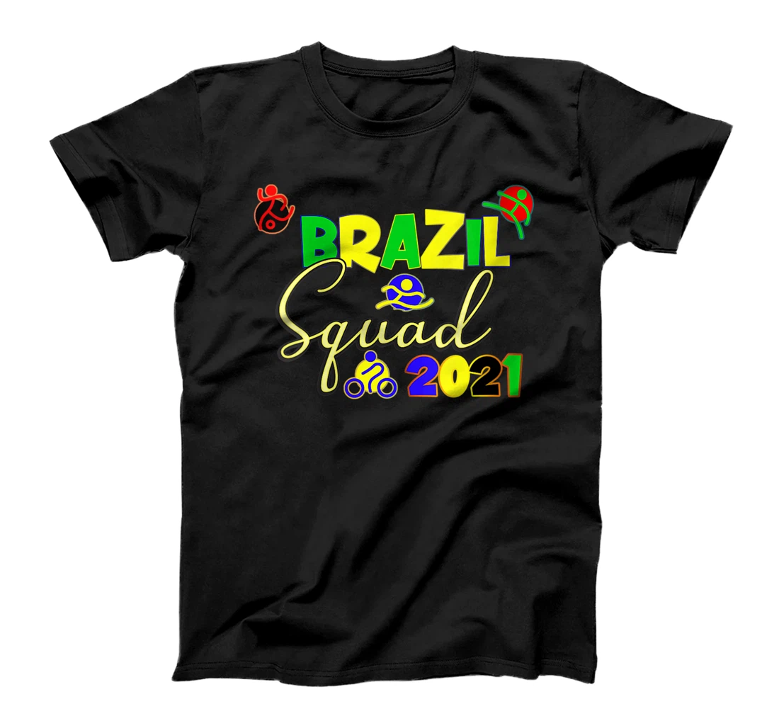 Womens Brazil Tokyo Squad Japan Sports Games T-Shirt, Women T-Shirt