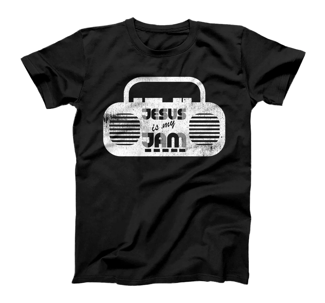 Jesus Is My Jam Cute Retro Boom Box Radio Design Lt. T-Shirt